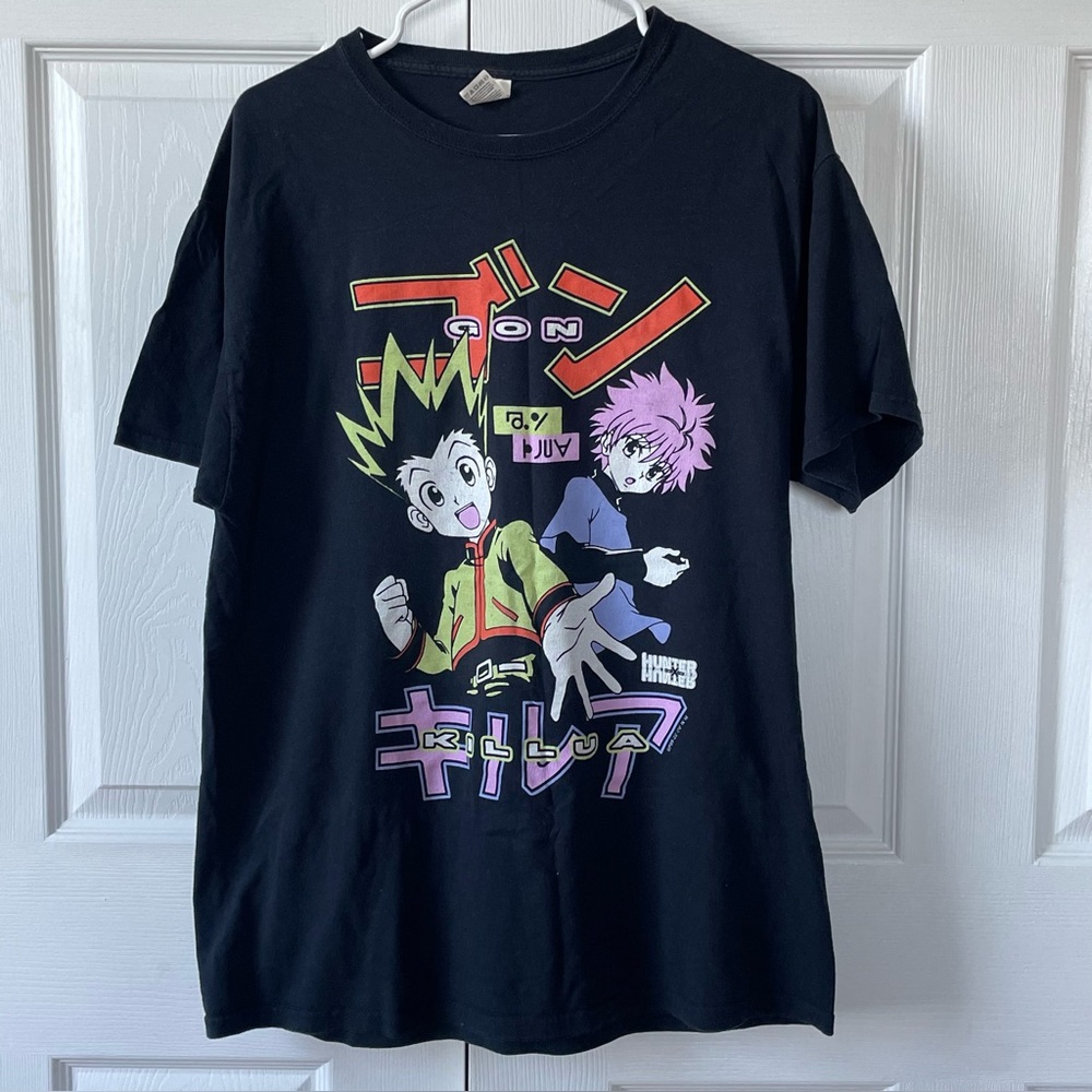 Black Graphic Anime Hunter x Hunter T-Shirt